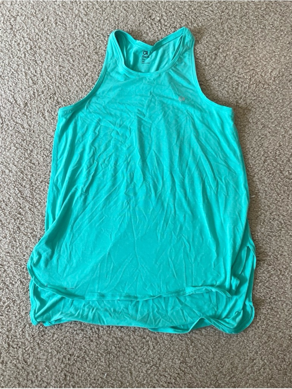 GAP Women's Tank Top - Aqua Teal